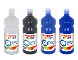 Zestaw farb tempera Zimowy 4x1L Happy Color HC-TEMPERA-ZIMOWY-4L