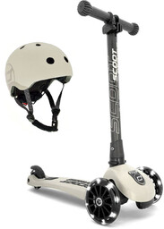 Zestaw SCOOTANDRIDE Kask + Highwaykick 3 LED hulajnoga