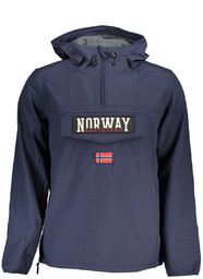 NIEBIESKA KURTKA SPORTOWA MĘSKA NORWEGIA 1963