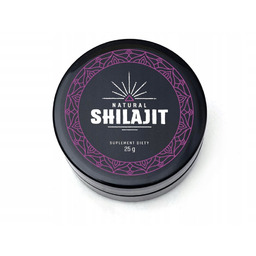Shilajit, Oryginalne Himalajskie Mumio Pasta, 25g
