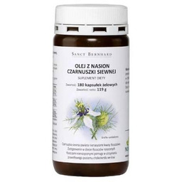 SANCT BERNHARD Olej z nasion Czarnuszki siewnej 500mg,