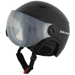 Blizzard, Kask z przyłbicą, Double Visor ski Black