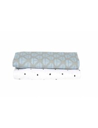 Motherhood Otulacze flanelowe Premium 120x80cm, Kolor: Turkusowy