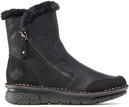Botki Rieker 73371-00 Czarny