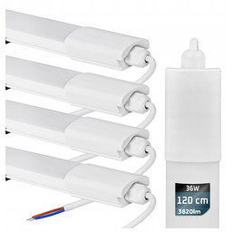 4x Lampa Sufitowa Oprawa hermetyczna Plafon Led ip65
