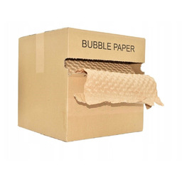 Folia BĄBELKOWA Papierowa 30cm/50m BOX 80gsm Ekologiczna Ochronna