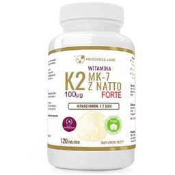 Progress Labs Witamina K2 MK-7 100 mcg, 120