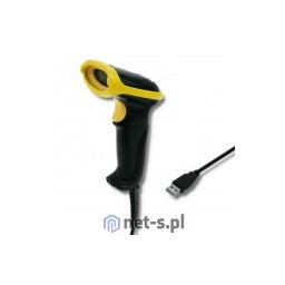 Qoltec Laserowy czytnik kodów kreskowych 1D USB