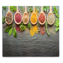 ZELLER Szklana płyta ochronna na kuchenkę duża