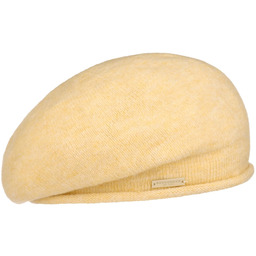 Beret Baskijski Maresa by Seeberger, żółty pastelowy, One