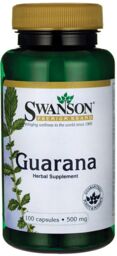 Swanson Guarana 500mg 100kaps