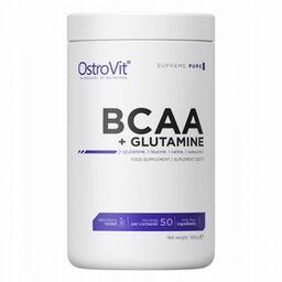 OstroVit BCAA + GLUTAMINE 500g ! Naturalny pure