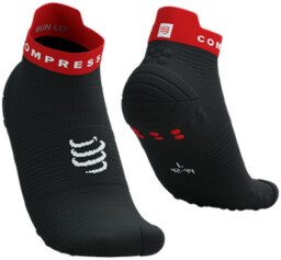 COMPRESSPORT Skarpety ProRacing Socks V4 RUN LOW Black