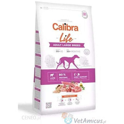 Calibra Life dog adult large breed lamb new