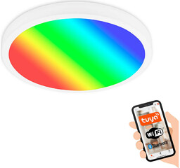 plafon LED/20W/2100LM/RGB biały Runa