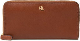 Duży Portfel Damski Lauren Ralph Lauren Zip Cont