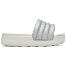 Klapki Puma Karmen Slide Puffy 400679 01 Szary