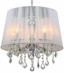 LAMPA wisząca CORNELIA MDM-2572/5 W Italux glamour OPRAWA