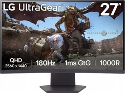Lg 27GS60QC-B 27" Qhd Va Curved 1ms 180Hz