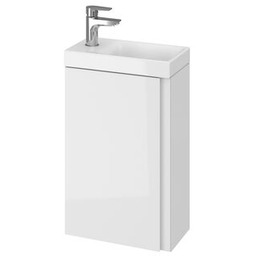 Set Moduo 40 biały dsm (szafka + umywalka)