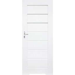 Skrzydło drzwiowe Prim slim 12 biały podcięcie 70