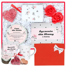 Gotowy zestaw prezentowy Dziękuję, że jesteś kawy smakowe