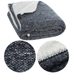 Koc 150 x 200 Mikrofibra Dwustronny Panda Gran+Bia