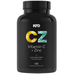 KFD Vitamin C + Zinc, 120 kaps.