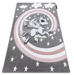 Dywan Petit Pony Kucyk Konik szary 80x150 cm