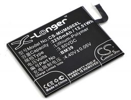 Xiaomi Mi 6 / BM39 3350mAh 12.90Wh Li-Polymer