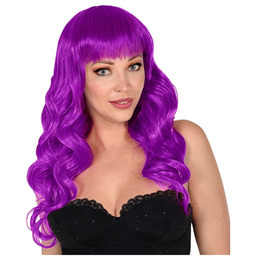 Fioletowa peruka Bella