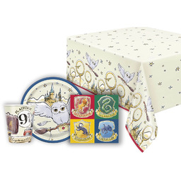 Zestaw obrus + kubeczki + talerzyki + serwetki