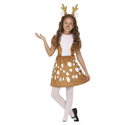 Kostium dziecięcy ''Jelonek'' sukienka-115-128cm