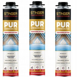Piana Natryskowa Pianka Pur Termoizolacyjna 750 ml Ocieplenie