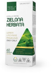 Medica Herbs - Zielona herbata w kapsułkach -
