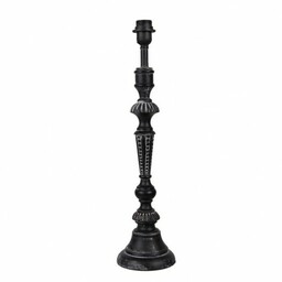 Lampa Stołowa Prowansalska Czarna B Clayre & Eef