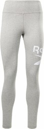 Reebok Damskie legginsy bawełniane z logo tożsamości