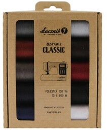 ŁUCZNIK Zestaw nici Classic (10 sztuk)