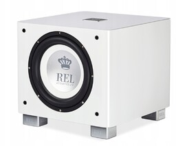 Rel T/9x Subwoofer Hi-Fi z pasywną membraną Biały