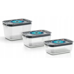 Pojemniki próżniowe Bosch MSZV0FC3 x3 0,7/1/1,5L