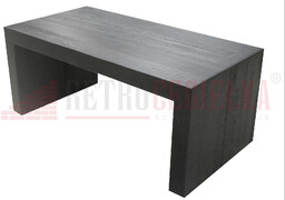 Masywny stolik kawowy - stare drewno sosnowe heblowane