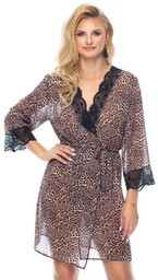 Irall Szlafrok Model Yamila Leopard - Irall -