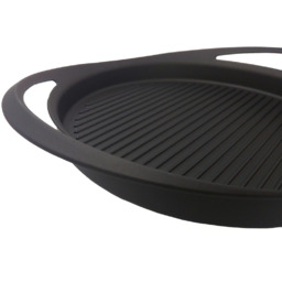 Unilloy Patelnia grillowa żeliwna Komin