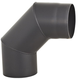 Kolano spalinowe fi 180 mm KS180/90-CZ2 stałe