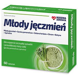 Rodzina Zdrowia Młody jęczmień, 60 tabl.
