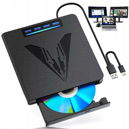 Zewnętrzny Napęd CD Do Windows Przenośna Nagrywarka CD