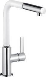 KLUDI 408519375 L-ine S Bateria kuchenna chrom/ biały