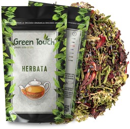 Herbata konopna hibiskus i lawenda kwiat konopi naturalna