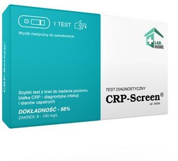 LAB.HOME CRP-Screen Test CRP ultraczuły do wykrywa poziom