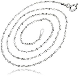Delikatny srebrny klasyczny łańcuszek ankier anchor 1,15mm srebro